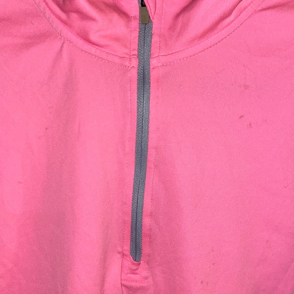 Danskin Now Pink and Gray Women's Jersey Top - Picture 2 of 8